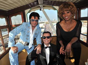 Elvis, Falco und Tina Turner aka ... Foto: Sigi Jantz