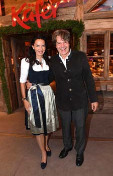 Michael Käfer mit Frau Clarissa