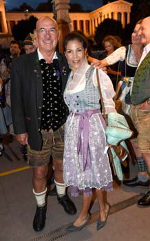 Otto Retzer mit Frau Shirley