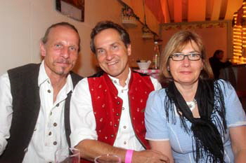 Gunnar Piroch, Isi und Karin Raml. Foto: Andrea Pollak
