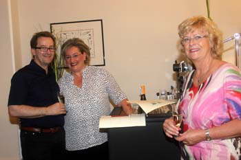 Klaus Honner, Sabine Hauswald und Ingrid Bohn. Foto: Andrea Pollak
