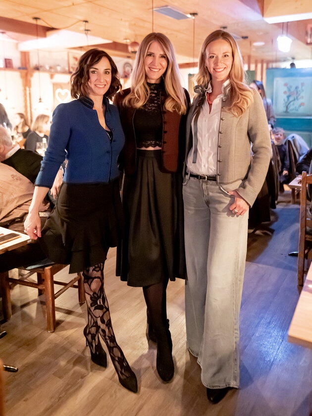 Mariele Litzlfelder, Anja Gra?fin von Keyserlingk, Stephanie Teicher. Foto: Matthias Rby