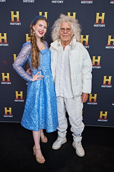 Influencerin Melina Hoischen (Miss History), Rainer Langhans