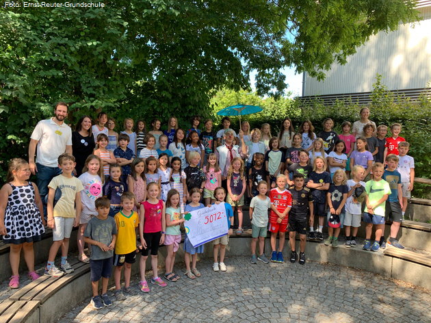 Ernst-Reuter-Grundschule unterstützt KlinikClowns. Foto: Ernst-Reuter-Grundschule
