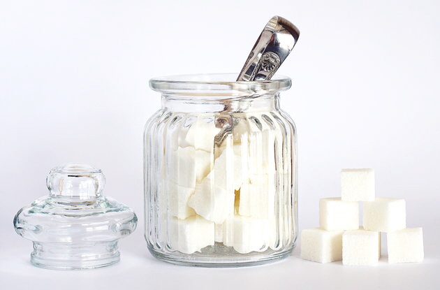 PetraMichel_Canva - Close-Up Photo of Sugar Cubes in Glass Jar