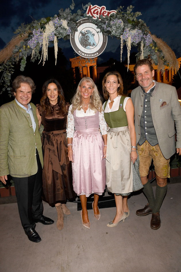 Clarissa und Michael K�fer (K�fer Wiesn-Sch�nke), Karin Baum�ller-S�der, Philip und Evelyn Greffenius (Edition Sportiva)