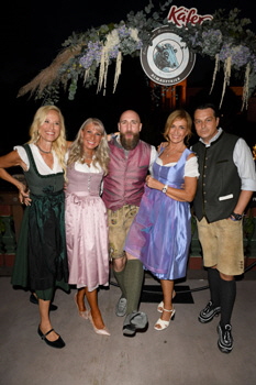 Daniela Giller, Karin Baum�ller-S�der, Dominic von Proeck, Dagmar W�hrl, Noro Hoferer (CEO Strenesse)