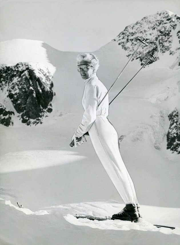 Maria Bogner im eigenen Ski-Outfit. Foto: Bogner