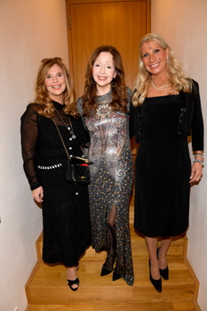 Judith Epstein (Vorsitzende der Gesellschaft zur F�rderung J�discher Kultur und Tradition e.V.), Vicky Leandros ,Karin Baum�ller-S�der