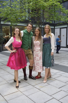 Stephanie Freiin von Luttitz, Konstantin von Randow, Kitty von Hassel & Anja Gra?fin von Keyserlingk