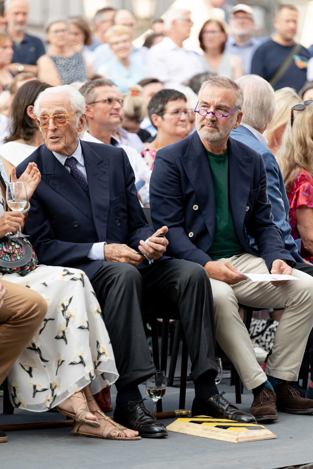 Franz Herzog von Bayern mit Thomas Greinwald. Foto: Matthias R�by