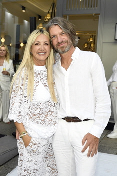 Ayse Auth (HaarWerk) und Freund Martin Lehrhuber