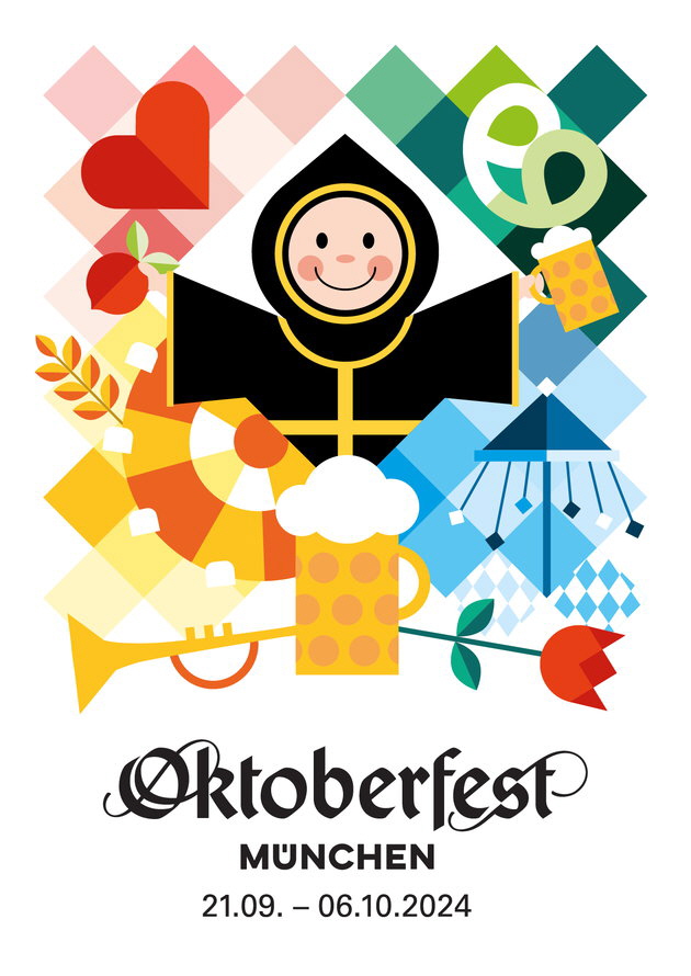 Oktoberfestplakat 2024 1. Preis Annika Mittelmeier