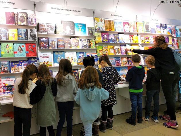 Die 66. Mnchner Bcherschau ist erffnet. Foto: D. Pfeffer