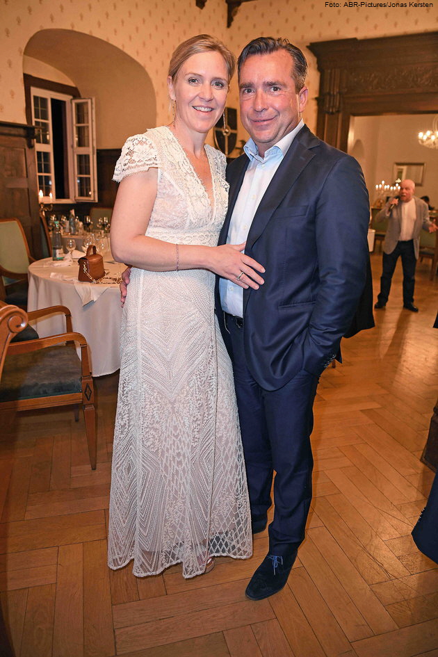 Andrea Raudies mit Ehemann Falk Raudies. Foto: ABR-Pictures/Jonas Kersten