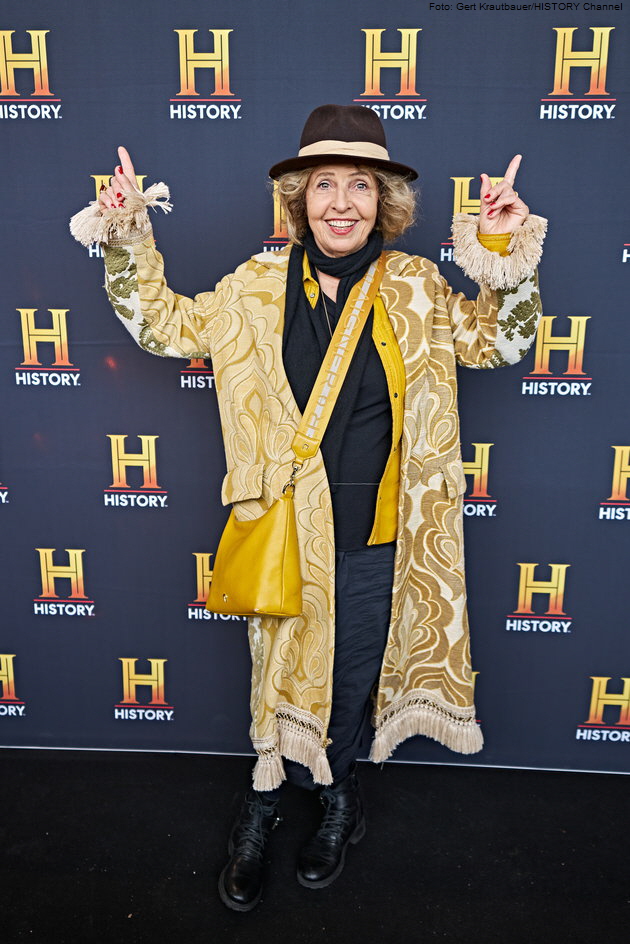 Michaela May. Foto: Gert Krautbauer/HISTORY Channel