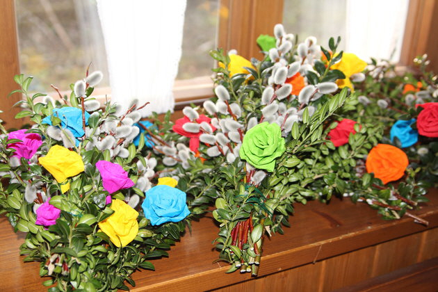 Brauchtum leben: Einladung zum Palmbuschenbinden